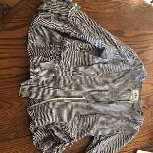 Pin stripped jacket